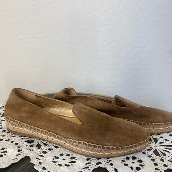 PRADA suede espadrille pointed flats - Picture 2 of 4